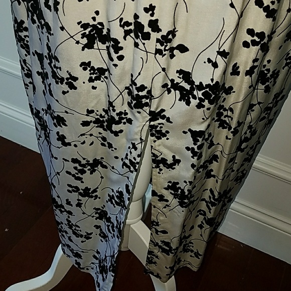 NwT Asian Inspired white black prom dress - Picture 7 of 8